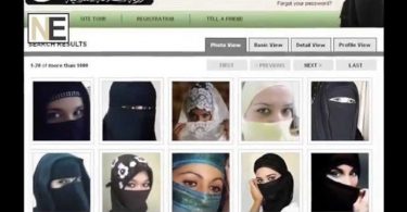A screenshot of the dating website for ISIS members, ISISsingles.com, before it was taken down by the hacktivist group Anonymous. (AP Photo/Dennis System, File) / AP