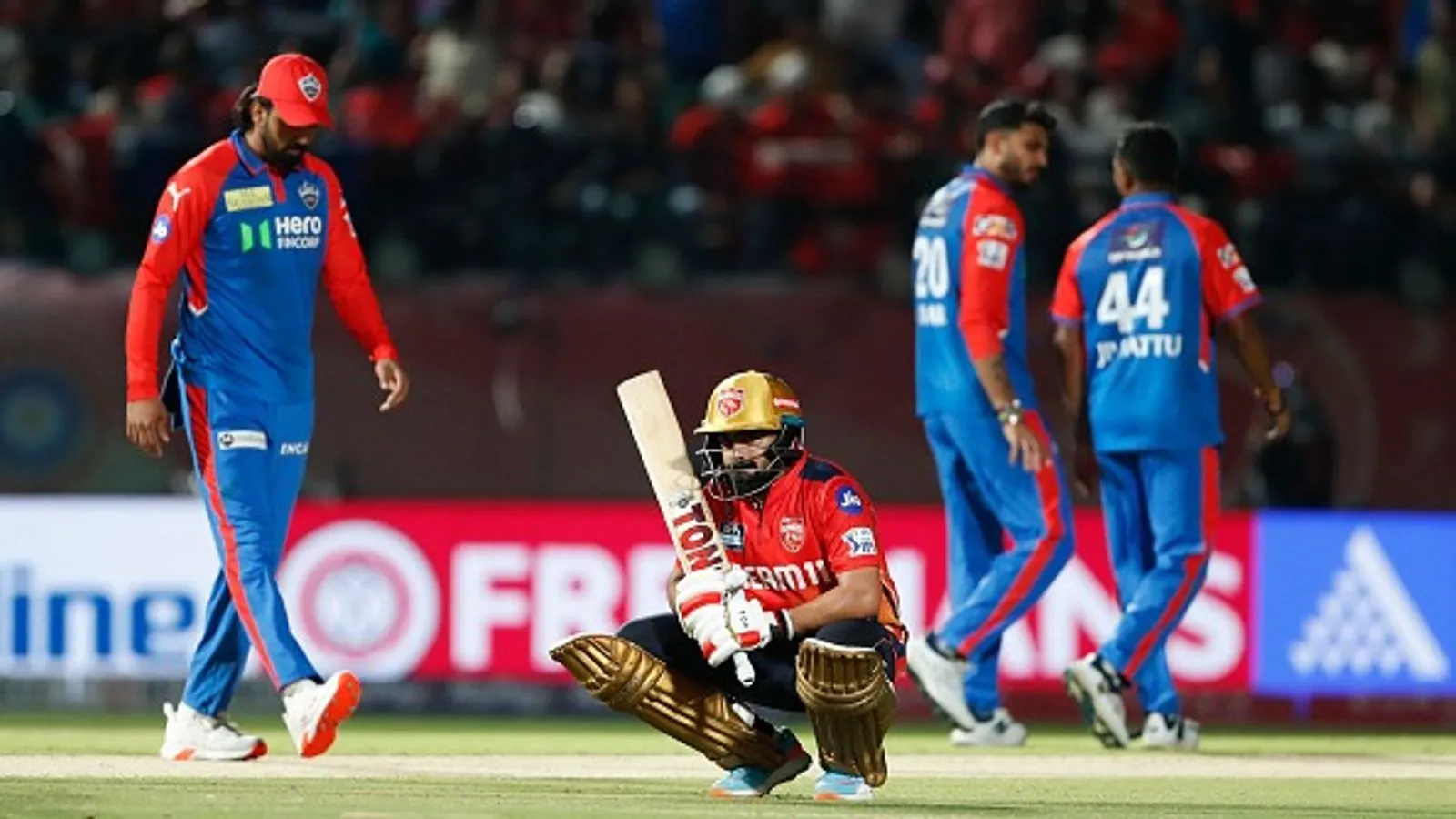 punjab kings vs delhi capitals timeline